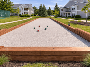 Bocce ball court